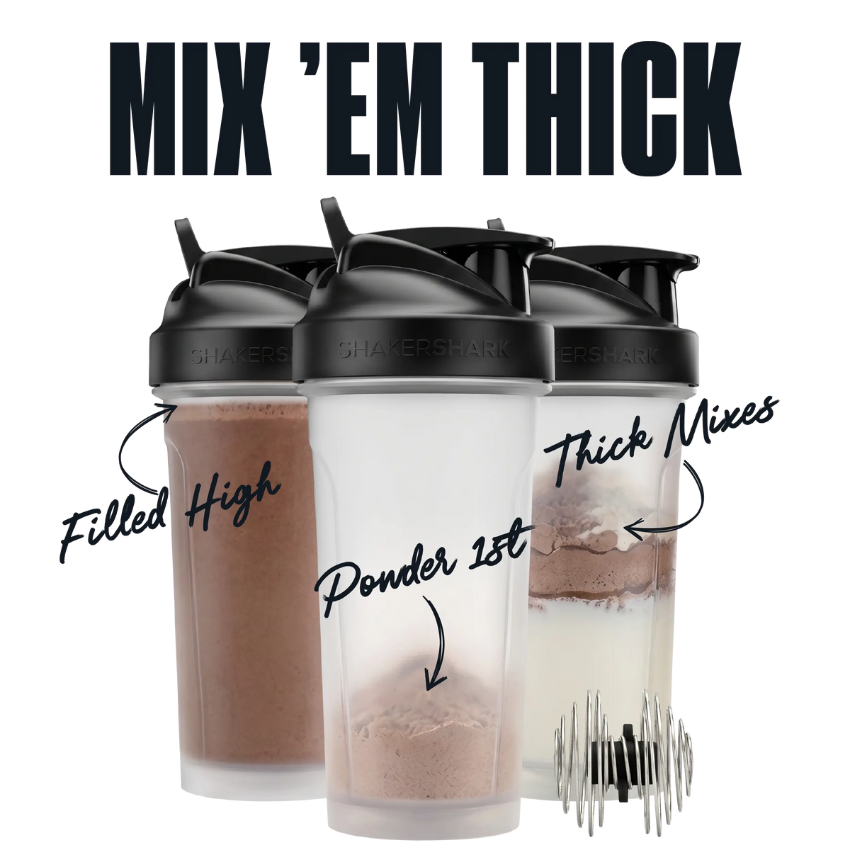 Shaker Shark 28oz