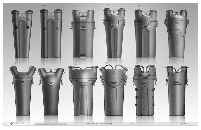 Industrial design iterations